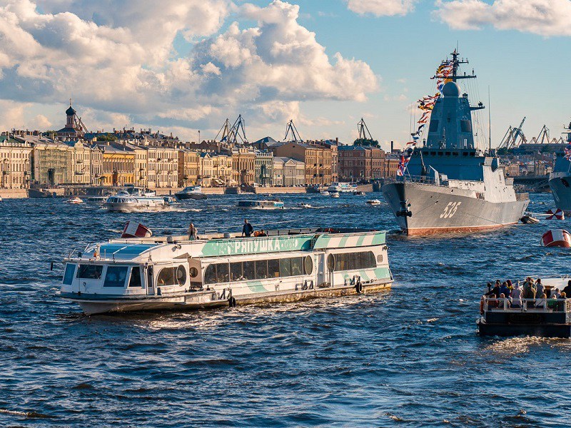 «Мощь Российского Флота» - водная экскурсия 25 июля, в День Военно-Морского флота