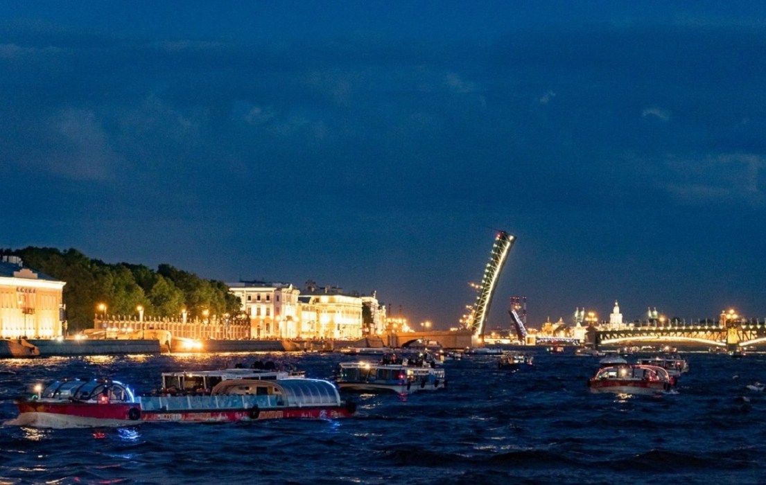 Разводные мосты Петербурга