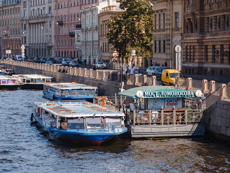 Причал «Мост Ломоносова» в Санкт-Петербурге