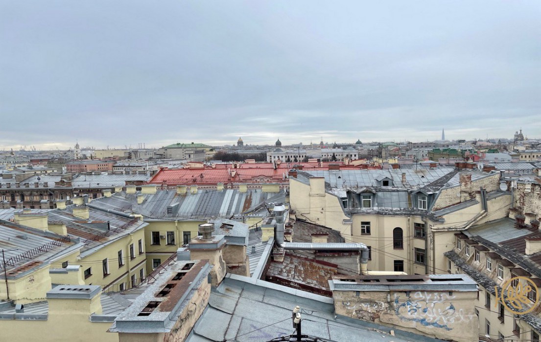 Весь Петербург с крыш на Достоевской