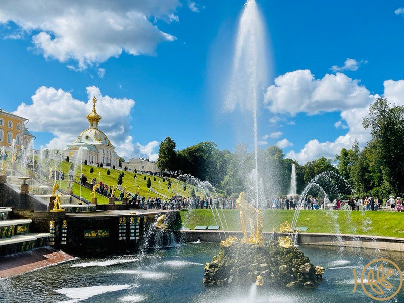 Экскурсия в Петергоф - парк, фонтаны Петергофа (автобус, метеор)