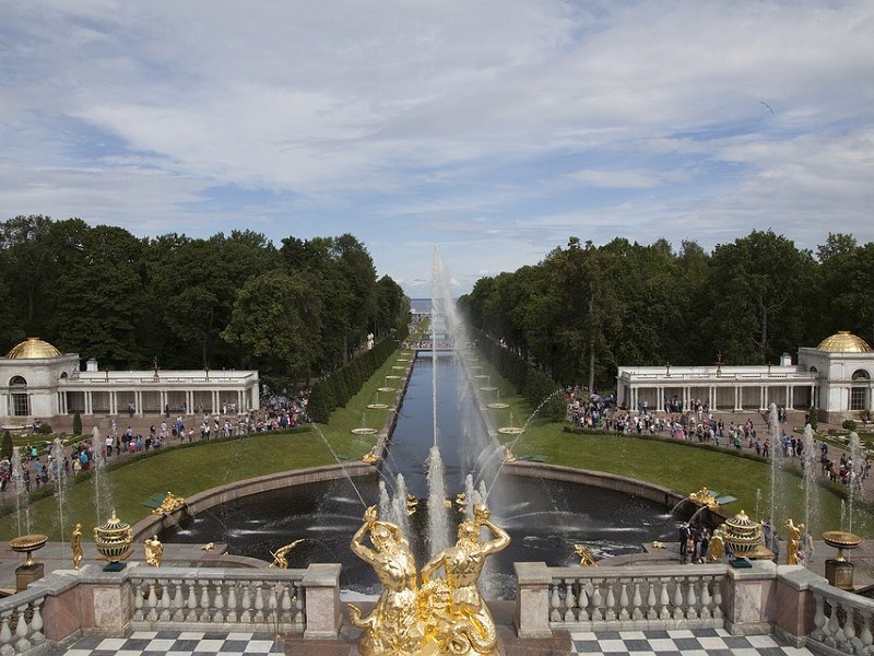 Ораниенбаум-Петергоф (Китайский дворец+Нижний парк с фонтанами)