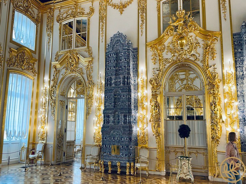 Экскурсия в Пушкин (Царское село) 2 дворца: Екатерининский (Янтарная комната) и Александровский дворцы